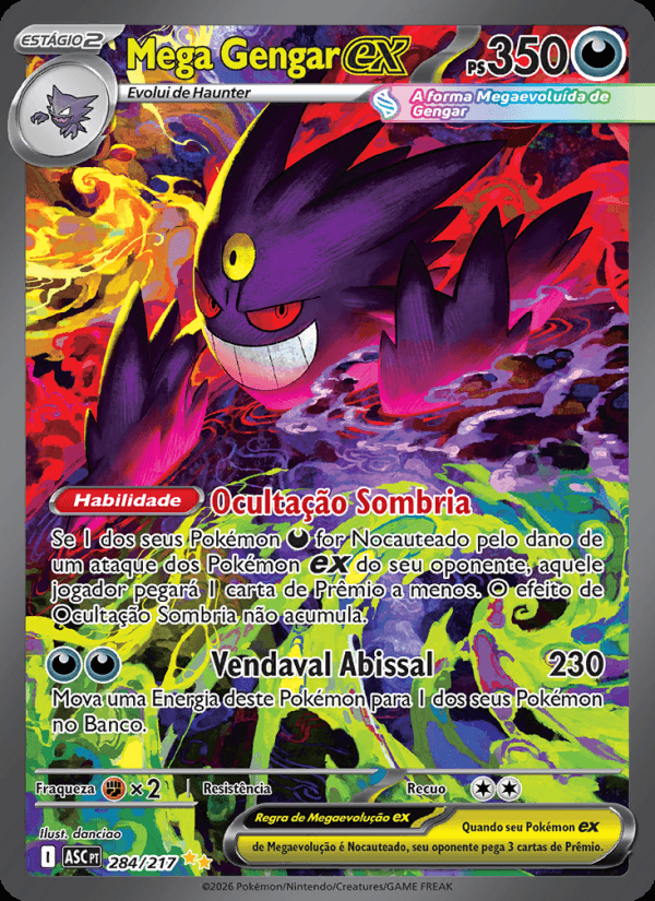 Mega Gengar ex, número 284