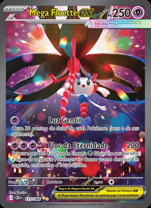 Mega Floette ex, número 117