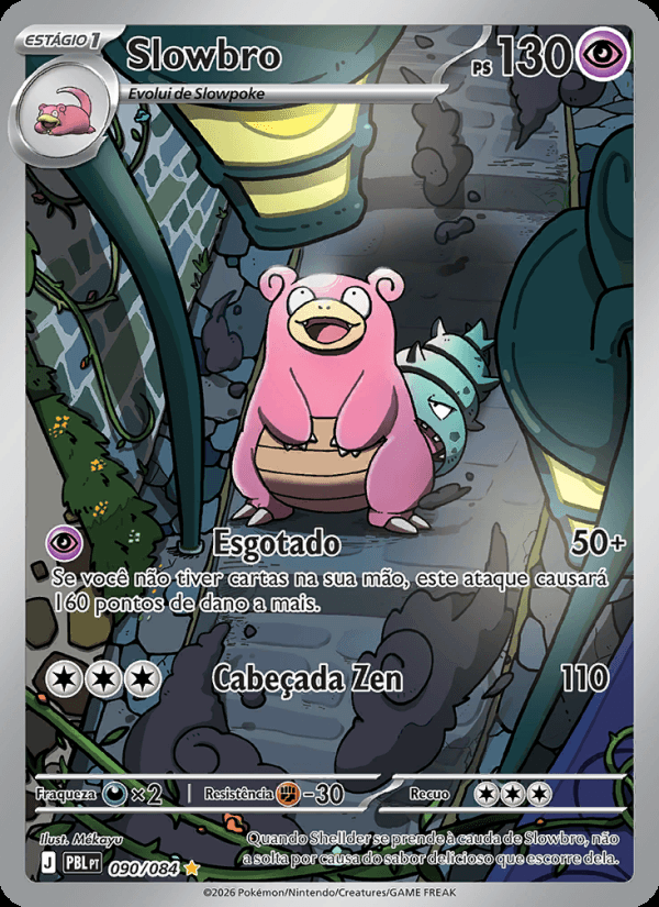 Slowbro, número 090